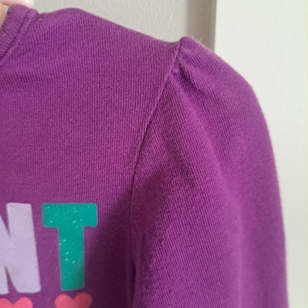 Falls Creek Purple Long Sleeve Tee with Fun Graphic - Picture 3 of 5